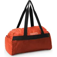 Hauptstadtkoffer - faltbare Tasche 19L ultraleicht reißfest wasserfest, Umhängetasche Sporttasche Reisetasche Damen Herren, Falttasche Travel Bag Handgepäck Unter-Sitz Ryanair 40x20x25,Orange