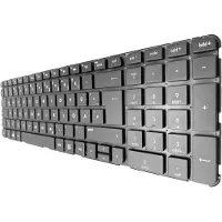 T-ProTek DE - Schwarz Tastatur Keyboard ohne Rahmen kompatibel für HP P/N: 698781-041