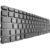T-ProTek DE - Schwarz Tastatur Keyboard ohne Rahmen kompatibel für HP Pavilion DV7-7001sg