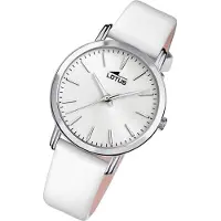 Lotus Damen Uhr Trendy Fashion Leder Armbanduhr weiß UL18738/1