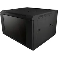 ALLNET Netzwerkschrank 19" 12HE 2-teilig T600mm Schwarz SMB-Serie