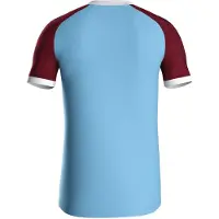 Jako Iconic Trikot Kurzarm Kinder - Sanftes Blau / Weinrot