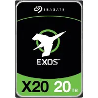 Seagate Enterprise Exos X20, 20 TB, 7200 RPM, 3.5", SAS