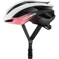RockBros 10110004007 Fahrradhelm Grösse L - Blau-Rosa