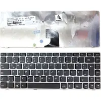 T-ProTek DEUTSCHE - Schwarz Tastatur mit Grau Rahmen kompatibel für Model: Z360-GR