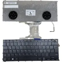 T-ProTek DEUTSCHE - Tastatur Keyboard Schwarz mit Rahmen , Beleuchtung kompatibel für SAMSUNG NP900X3B