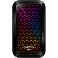 ADATA SE770G, 2 TB, USB Typ-C, 3.2 Gen 2 (3.1 Gen 2), 1000 MB/s, 10 Gbit/s, Schwarz