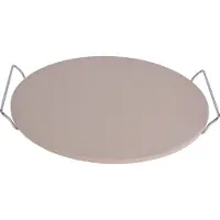 Excellent Housewares Pizzastein Mit Griffen 33 Cm
