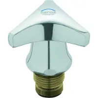 GROHE Oberteil 1/2Zoll, Trecorn-Griff Markierung rot ch
