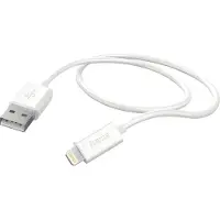 Hama 00201579, 1 m, Lightning, USB C, Stecker, Stecker, Weiß