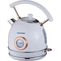 Blaupunkt EKS802WH, 1,8 l, 3000 W, Gold, Weiß, Edelstahl, Wasserstandsanzeige, Überhitzungsschutz