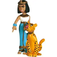 Plastoy SAS 60513 - Kleopatra mit Leopard, 7