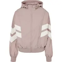 Urban Classics Ladies - CRINKLE Batwing Jacke rosa - 3XL