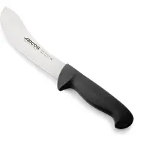 Arcos Enthäutungsmesser Farbe - Prof 295425 in Edelstahl Nitrum und mango ergonomische schwarze Polypropylenklinge und 19 cm, Vitrine