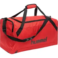 Hummel Core Sports Bag Tasche Sporttasche Fitnesstasche rot 204012-3081, Größe:XS