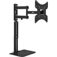 Macleans 23-43'' TV Wandhalterung mit Ablage TV Halterung mit DVD Ablage vesa 200x200 23"-43" 25kg, MC-771A