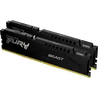 Kingston Technology FURY Beast 64GB 5600MT/s DDR5 CL40 DIMM (2er-Kit) Black, 64 GB, 2 x 32 GB, DDR5, 288-pin DIMM