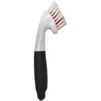 Oxo Reinigungsbürste, aus Kunststoff, Fugenbürste mit ergonomischem Griff
