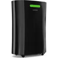 Klarstein AeroDry 10l Luftentfeuchter - 165W, 10L/Tag, 2.5L Tank, 37dB Leise, Aktivkohlefilter, DrySelect, für Zuhause, Schlafzimmer, Badezimmer, Elektrischer Raumentfeuchter, Schwarz