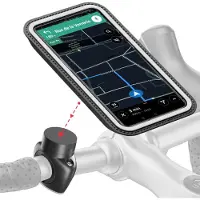 Shapeheart Fahrrad-Handyhalterung PRO mit abnehmbaren magnetischen Hülle