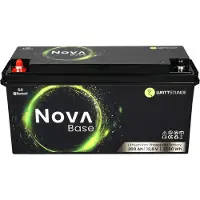 Wattstunde NOVA Base Batterie 12,8V 200Ah 2560Wh LiFePO4 mit 0% MwSt nach §12 Abs. 3 UstG