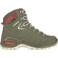 Lowa Wanderschuhe Renegade Evo GTX Mid Greygreen Panna-Schuhgröße 41
