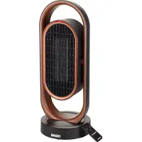 Unold 86535 3D Heizlüfter 3D - Kupfer/Schwarz, 1800 Watt, Überhitzungsschutz, Schutzklasse II