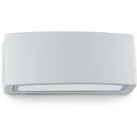 Ideal Lux Andromeda Moderne Wandleuchte Grau Aluminium 1 Leuchte E27