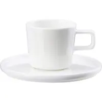 ASA Espressotasse mit Untertasse Oco Weiß (80ml) (2-teilig)