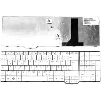 T-ProTek DEUTSCHE - Weiß Tastatur Keyboard kompatibel für Fujitsu Siemens Amilo Pi3625