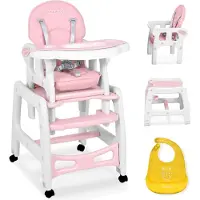 Ricokids 7091 Hochstuhl Sinco 5in1 - rosa