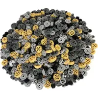 LEGO Technic Zahnräder Bunt Gemischt NEU! Menge 250x – Jede Mischung individuell zusammengestellt
