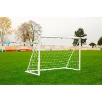 Powershot Tor-Paar - 2,4m x 1,5m - uPVC - Weiß