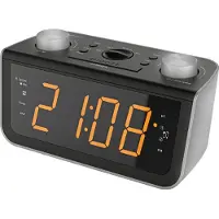 Soundmaster FUR5005, Uhr, Digital, FM, PLL, LED, 4,57 cm (1.8"), Schwarz