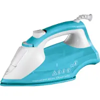 Russell Hobbs 26482-56 Bügeleisen Dampfbügeleisen Keramik-Bügelsohle 2400 W Blau, Weiß