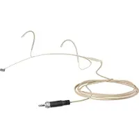 Sennheiser HEADMIC 4 Kondensator-Headset-Mikrofon mit Nierencharakteristik und 35-mm-Anschluss beige