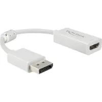 DeLOCK 63936, 0,1 m, DisplayPort, HDMI, Männlich, Weiblich, Gerade