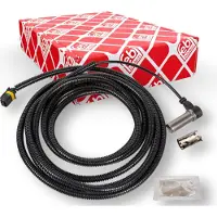 FEBI BILSTEIN ABS Sensor Raddrehzahl Vorne Links für MAN TGX 170591
