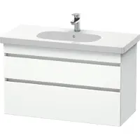 Duravit Waschtischunterschrank DuraStyle 100x45,3cm, we. ma, 2 SchKa., wandhängend
