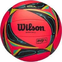 Wilson Avp Grass Game Volleyballball Rot Rot One Size