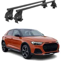 Menabo Dachträger Grundtäger für Audi A1 Citycarver / Allstreet 2019-25 Schwarz