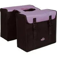 Greenlands Borsa doppia , 34 Liter, 37 x 33 x 14 cm (2 Stück) - Schwarz/Violett