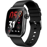 Akashi , Smartwatch 1,85" Touch Gesundheit 10 Tage, Schwarz