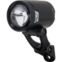 Herrmans Dynamo-Scheinwerfer 'H-Black Pro D', on/off Standlicht, schwarz