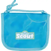 Scout Geldbörse Brustbeutel Water Lily hellblau
