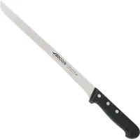 Arcos Schinkenmesser Universal 281904 aus Nitrumstahl, mit Mango aus Polyoxymethylen und 28 cm Klinge im Karton.