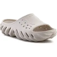 Crocs ECHO SLIDE Croslite Flip-Flops Beige, wasserdicht, anatomische Innensohle