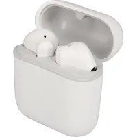 Akashi , Bluetooth 5.0 Kopfhörer mit Ladebox und 20 Std. Akkulaufzeit, Weiß