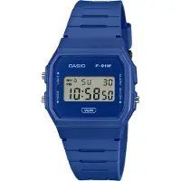 Casio F-91WB-2A1EF Timeless Collection Damen- und Jugenduhr Blau