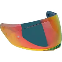 Cgm Iridescent Rot Visier 330 RIOT Helm